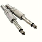 Resim 6.5 Ses kablosu bağlayıcı, elektrikli gitar, mikrofon, elektronik org, mikser ses kablosu lehimleme fişi 