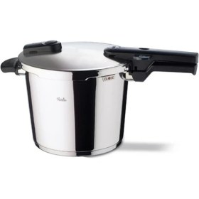Resim Fissler Bluepoint 6.0 lt Paslanmaz Çelik Düdüklü Tencere Tekli Kullanım İçin Tasarlandı 