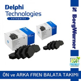 Resim Fluence Man. El Fren 2009-2020 Delphi Ön ve Arka Fren Balatası 