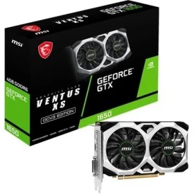 Resim Msı Geforce 4gb GTX1650 Gddr6 128 Bit Ventus Xs Ocv3 HDMI Dp DVI 16X (Pcıe 3.0) 