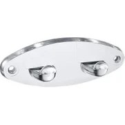 Resim Buffer® Akrilik Bornoz Askısı Bornozluk 2li Banyo Bornoz Askı Aparatı 