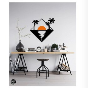 Resim Sundrop Metal Duvar Tablosu 