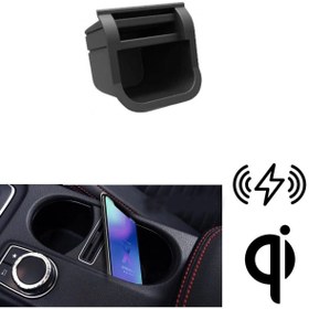 Resim AEM Autogp Mercedes Cla Kablosuz Şarj Ünitesi Cihazı Standı W117 