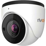 Resim Rivo Rv-1920Ip 2 Megapiksel 1080P H265+ Sesli Ir Dome Ip Kamera 