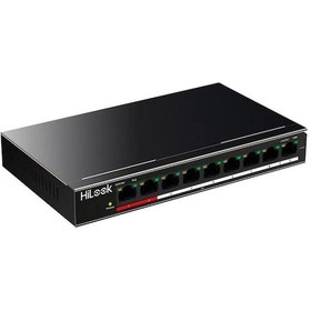 Resim Hilook NS-0109P-60(B) 8 PORT FE 60 Watt Yönetilemez PoE Switch. 