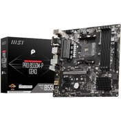 Resim MSI PRO B550M-P GEN3 DDR4 4400(OC) HDMI VGA DVI M.2 mATX AM4 Orjinal - Faturalı - Garantili Ürünler - Hızlı Gönderim