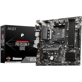 Resim MSI PRO B550M-P GEN3 DDR4 4400(OC) HDMI VGA DVI M.2 mATX AM4 