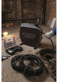 Resim Fusion Fska150 150mm/750w Kanal Açma/temizleme Makinesi 