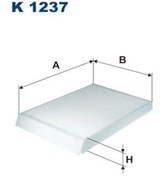 Resim FILTRON K1237 Kabin Filtresi (Volvo (S60/V60/S80/Xc60/Xc70/V60/V70) (07-19) / Lr Freelander II ) (WC153723) 