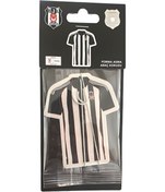 Resim Beşiktaş Resmi Lisanslı Klasik Çubuklu Forma Asma Oto Kokusu 