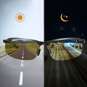 Resim 1 adet Çok Yönlü Fotoğromik Polarize Gözlük - HD Lensler, Çiziklere Dayanıklı, TAC Lensler, Çinko Alaşım Çerçeve, Rahat Spor Stili, Herkes İçin İdeal Hediye, Erkekler ve Kadınlar İçin Rahat Giyim|Modern Rahat Stil|Çiziklere Dayanıklı Gözlükler 