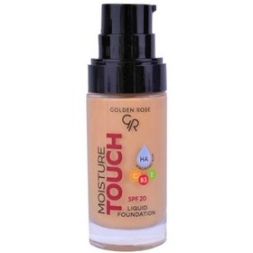 Resim Golden Rose Moisture Touch Liquid Fondöten SPF 20 107 30ml 