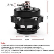 Resim Otomotiv Modifiye Parçaları Turboşarj 50mm Basınç Tahliye Valfi Bov Egzoz Valfi 35 Psı Mavi 1279 