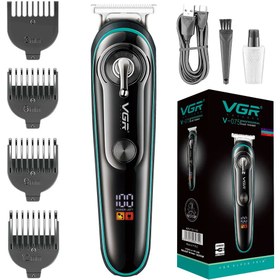 Resim İntora Vgr V-075 T Bıçak Sıfır Kesim Lcd Ekran Şarjlı Tıraş Makinesi 