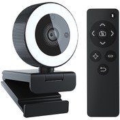 Resim Cbtx H200 QHD 2K 30FPS Uzaktan Kumandalı Dolgu Işıklı USB Webcam 