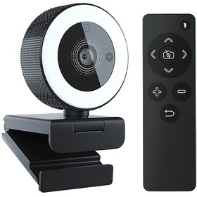 Resim Cbtx H200 QHD 2K 30FPS Uzaktan Kumandalı Dolgu Işıklı USB Webcam 
