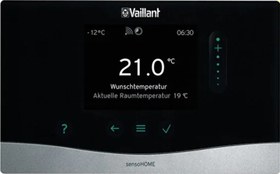 Resim Vaillant Sensohome 380 Modülasyonlu Programlanabilir Kablolu Oda Termostatı 