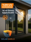 Resim Genel Markalar KOYU TON Cam Balkon Filmi Ultra Gizli A Çizilmez Amerikan - Koyu Ton - 75cm X 6m 