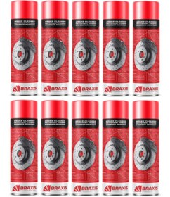 Resim OTO MOTTO Braxıs Fren Balata Spreyi Braxis 500 ml 10 Adet 