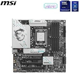 Resim MSI B860M GAMING PLUS WIFI SOKET 1851 DDR5 8600MHZ(OC) 3xM.2 1x TB4 HDMI DISPLAY 5G LAN WIFI 7 mATX 