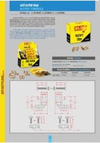 Resim Elo Akü Kutup Başı Set Zamak - Set Kutupbaşı Takım 