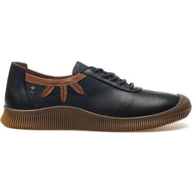 Resim Kadın Hakiki Deri Casual Ayakkabı 25y 2413511y Z Siyah Siyah 