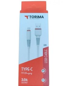 Resim Torima 3.0A Type C Usb Şarj Ve Data Kablosu 1 Metre 
