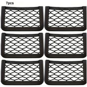 Resim Gateesat 7 Parça Kalın Nylon File Saklama Filesi Seti Kampçılar Ve Ev Kullanımı İçin 