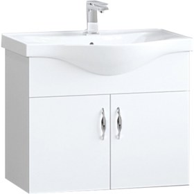 Resim TURKUAZSERAMİK Turkuaz Yeni Klasik Etajer Uyumlu Lavabo 65*48cm-akyazı 65 Alt Modül 