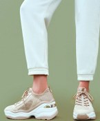 Resim Kadın Bej Yüksek Tabanlı Sneaker Derimod