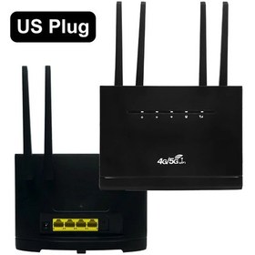 Resim 4g Kablosuz Yönlendirici 300 Mbps 4g Lte Cpe Yönlendirici Modem 4 Harici Anten Us Plug Amerika Birleşik Devletleri 