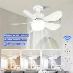 Resim Orvionlabs Tavan Tipi Vantilatör LED 