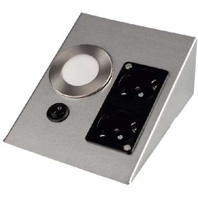 Resim Cata 2w 6500k Beyaz Işık Rengi Çift Prizli Tezgah Aydınlatma Ct-5 