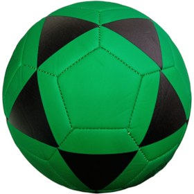 Resim Avessa 3 Astar Futbol Topu No.5 Yeşil Siyah Desenli 