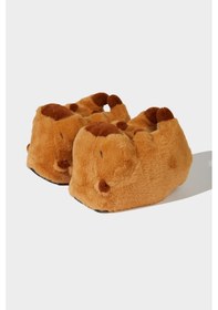 Resim Defacto Kız Çocuk Düz Taban Panduf F1500a825wnbn45 Kahve-bn45 