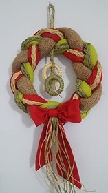 Resim Allhandmadegifts YILBAŞI KAPI VE DUVAR SÜSÜ - EL YAPIMIDIR 