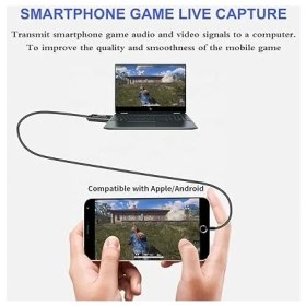 Resim BN39 HDMI 1080P 4K 30Hz Video Capture Görüntü Yakalama Kartı 