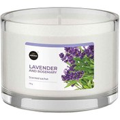 Resim Aroma Basic Line Kokulu Mum Lavender with rosemary 115gr. 