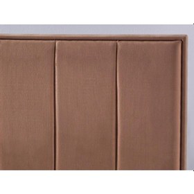 Resim Nironyatak Niron Comfort Başlık 120 Cm Tek Kişilik Yatak Başlığı Sütlü Kahve 