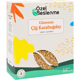 Resim ÖZEL BESLENME Glutensiz Çiğ Karabuğday 500g 