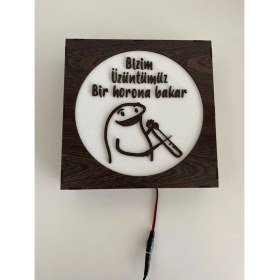 Resim Lumos Dekor Bizim Üzüntümüz Bir Horona Bakar - Işıklı Dekor 