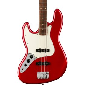 Resim Fender Player Jazz Bass Left-Handed Solak 4 Telli Bas Gitar - Candy Apple Red / Pau Ferro 