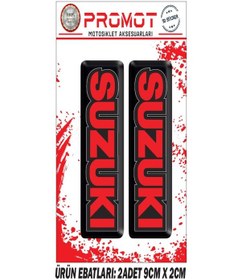 Resim Suzuki Ön Maşa 3d Kabartmalı 2'li Damla Sticker 002 