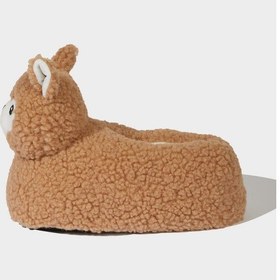 Resim Defacto Kadın Düz Taban Panduf F1599ax25wnbn85 Kahve-bn85 