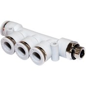 Resim Isaiah NIPKDG1410 1/4" 10 MM IPKD-G Yandan Dişli Union Dağıtıcı 