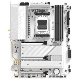 Resim Sapphıre Pure B850a Wıfı 7 Amd B850 Soket Am5 Ddr5 8000+mt/s Oc Wıfı 7 Atx Anakart-52123-11-40g 