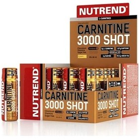 Resim Nutrend L-carnitine 3000 Mg Shot 20x60 Ml L-karnitin - Portakal 