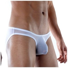 Resim Don Morisz Dm111888 Transparan Erkek Slip Beyaz 