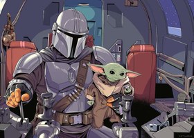 Resim Ravensburger 1000 Parça Puzzle Star Wars Mandalorian 120005124 