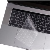 Resim Yeni Macbook Air 13 A1932 2018 Silikon Klavye Koruması - EU 